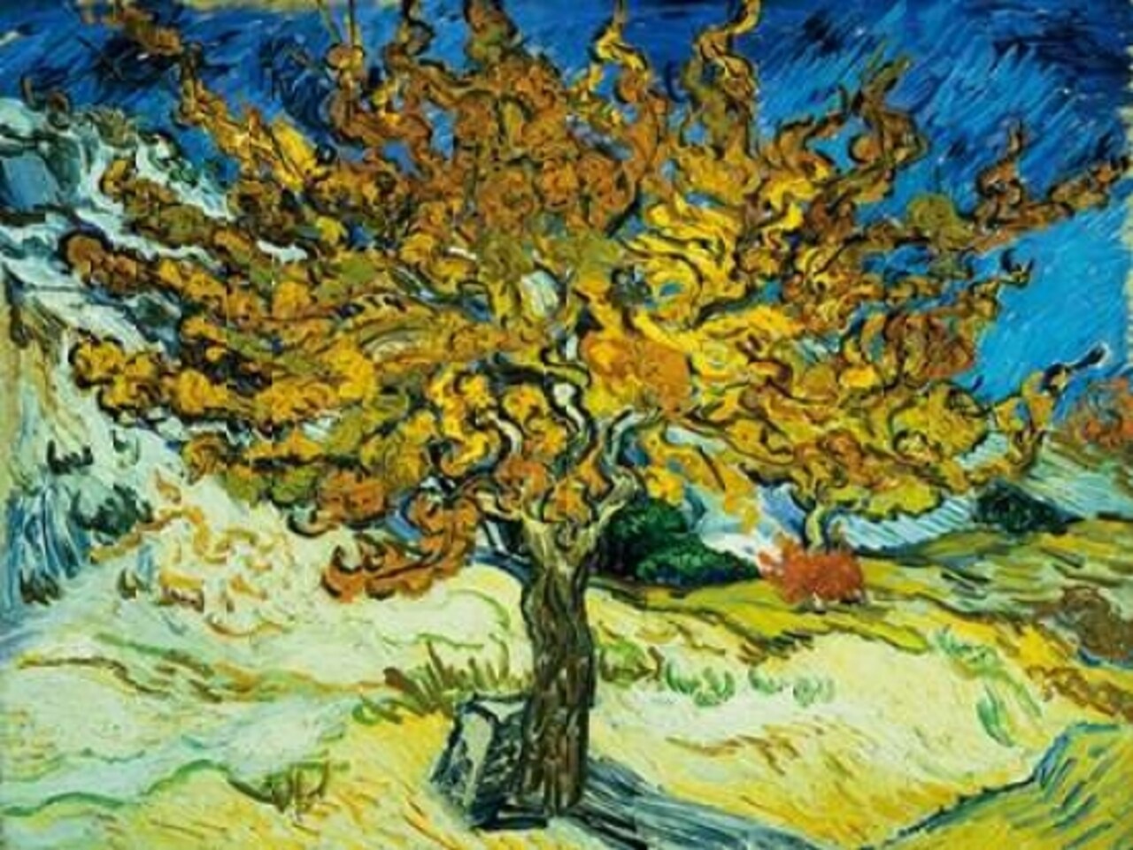 Mulberry Tree Poster Print by Vincent Van Gogh - Item # VARPDX3VG053